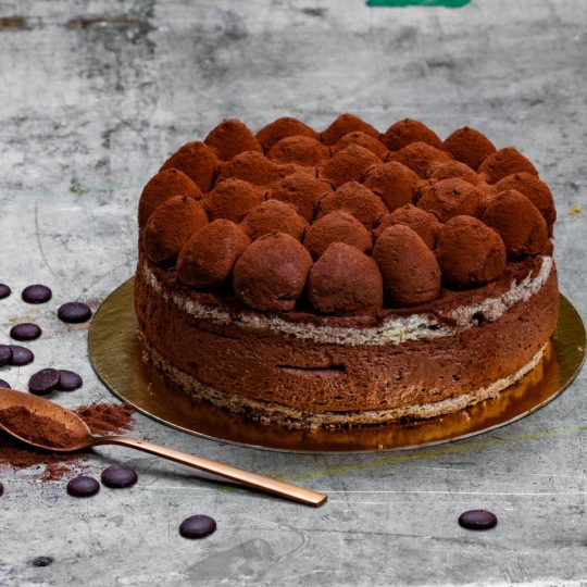 Cukormentes csoki torta