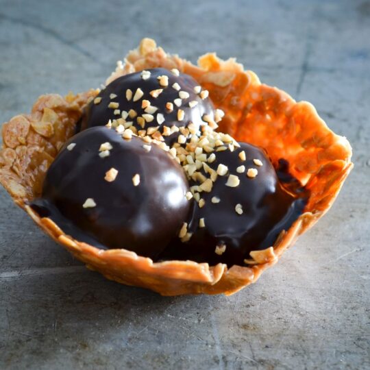 Profiterol nero