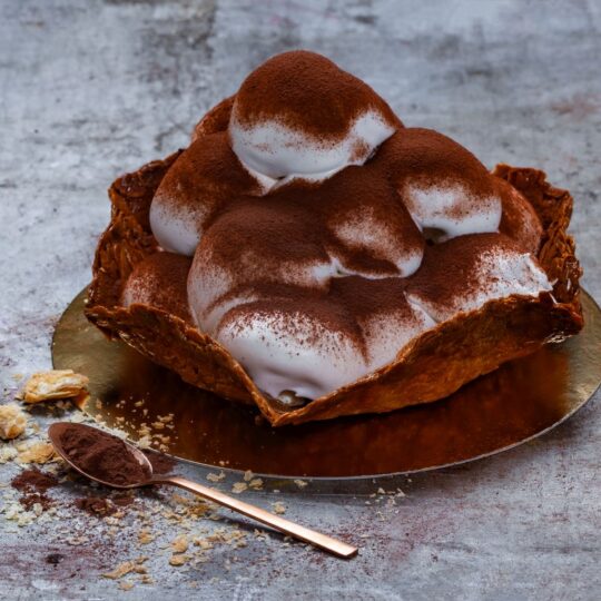 Torta Profiterol bianco
