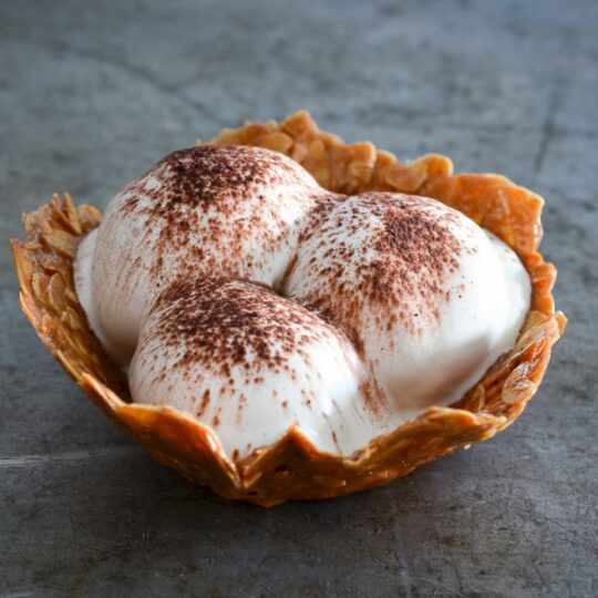 Profiterol bianco