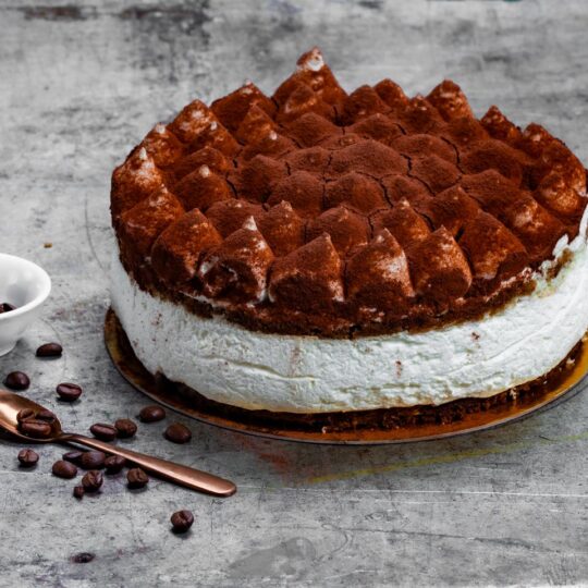 Cukormentes tiramisu torta