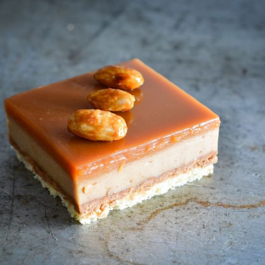 Caramel salato e mandorle (Sós karamellás)