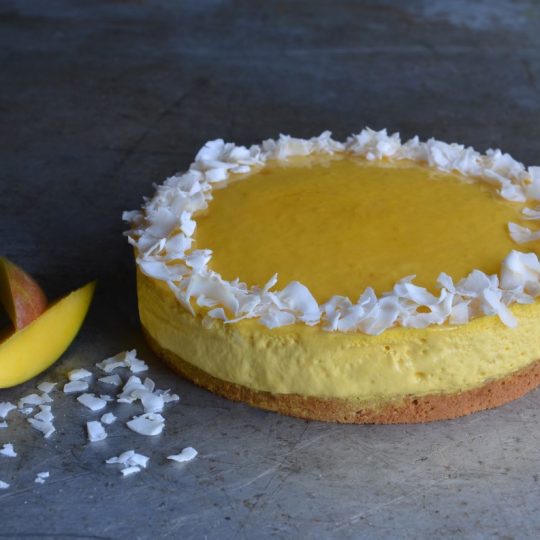 Mangó-kókusz torta